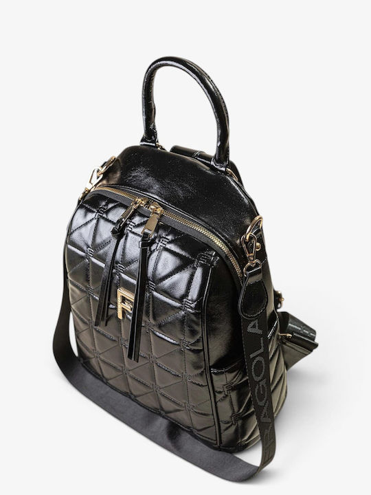 Damentasche Rucksack Schulter Grau