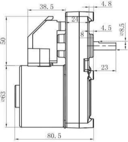 Електрически мотор-редуктор за пелетна печка Kenta K9189100 2 об/мин Edilkamin Cadel Palazzetti Karmek One Moretti Design Ravelli Eva Stampaggi Eva Calor Anselmo Cola Cola Stufe Thermorossi La Nordica Dal Zotto Klover Други