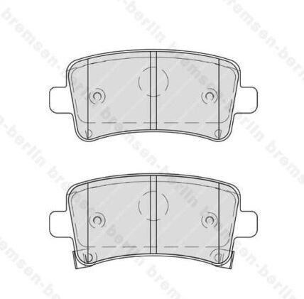 Brake Pads Opel Insignia 08 Rear 1605366