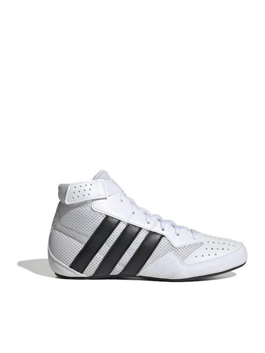 adidas Hvc Plus Παιδικά Παπούτσια Πυγμαχίας Λευκά adidas Hvc Plus Παιδικά Παπούτσια Πυγμαχίας Λευκά