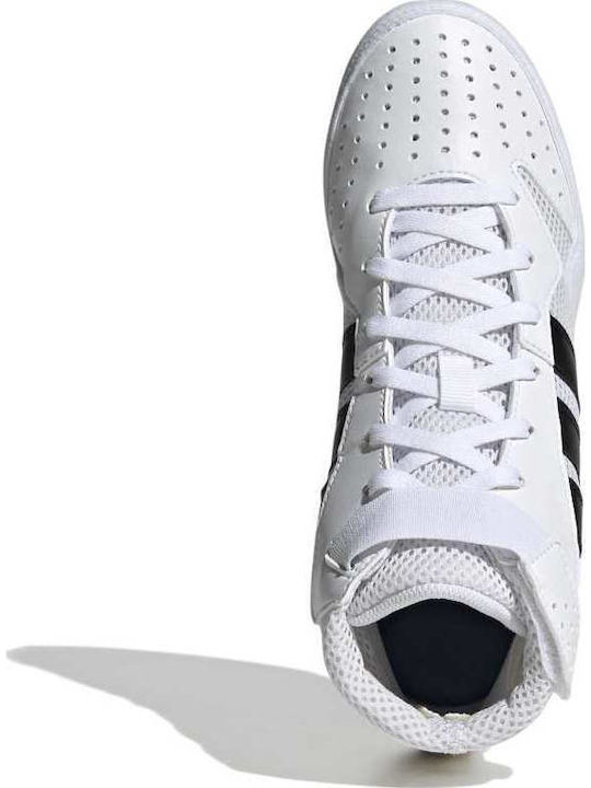 adidas Hvc Plus High Kids Boxing Shoes White