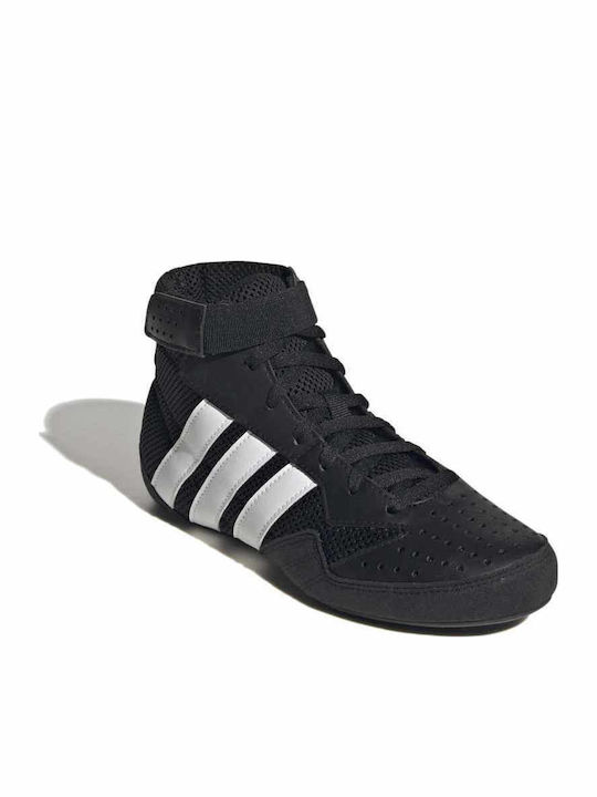 adidas Hvc Plus Hohe Kinder-Boxschuhe Schwarz