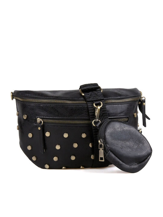 Schwarze Gürteltasche
