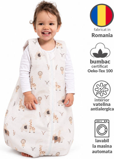 Kidizi Ανοιξιάτικος Υπνόσακος με Πόδια 1 tog Beige