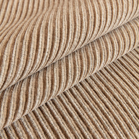 Melinen Vena Ριχτάρι Πολυθρόνας Chenille 70x150εκ. Beige