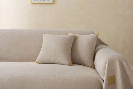 Beauty Home Σετ Ριχτάρια 2τμχ Μπεζ