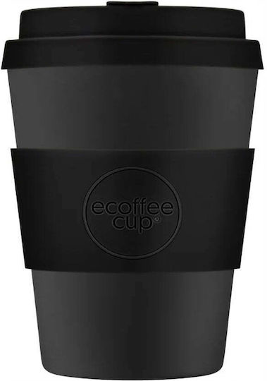 Ecoffee Cup Пластмасова чаша с черен капак 350 мл