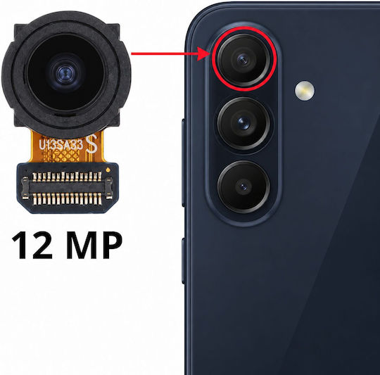 Samsung Rear Camera Samsung Galaxy A57 5g Ultra Wide 12mp Service Pack Black