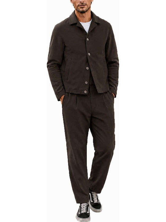 Vittorio Artist Hose Regular Fit Braun