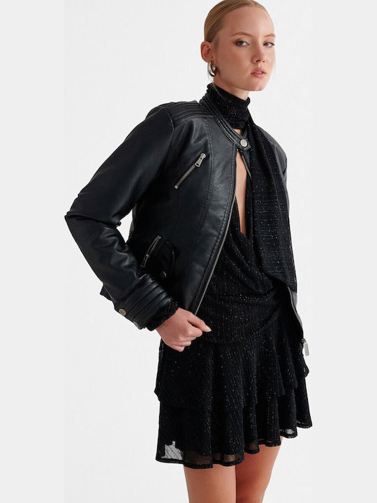 Women's Biker Jacket Black