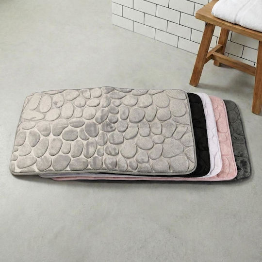 Olia Home Сет Бански килими Правоъгълена 2548311 Black 2бр