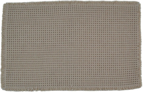 Ankor Πατάκι Μπάνιου 850679 Μπεζ 50x80εκ.