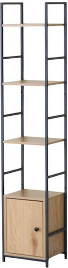 Bookcase Black 29.1x23.5x144cm
