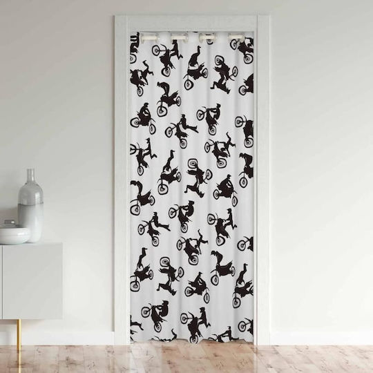 Motocross Thermal Microfiber με Τρουκς Μαύρη 86x203εκ.