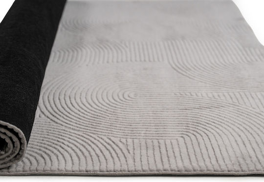 Tzikas Carpets Relief 26169- Χαλί Ορθογώνιο Γκρι 160x230cm