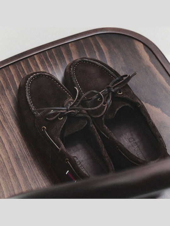 Γυναικεία Boat Shoes σε Καφέ Χρώμα