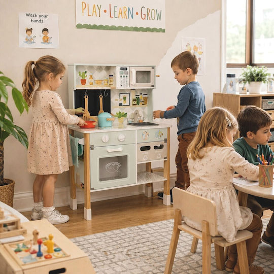 Παιδική Κουζίνα από Ξύλο