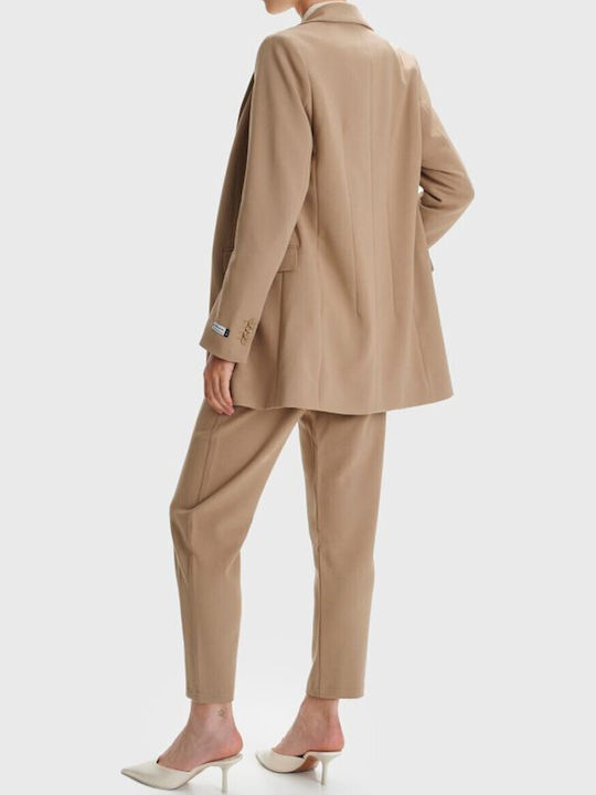 ALE - The Non Usual Casual Women's Beige Blazer