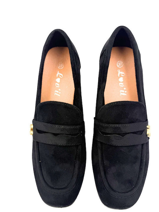 Black Suede Heels