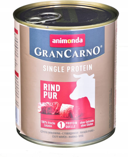 Grancarno Protein Влажна Храна за Кучета в Консерва 12x800 г