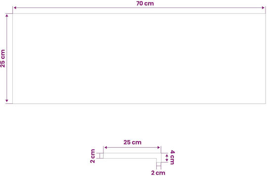 vidaXL Стелки за стълби 25 cm 3446328 12 бр