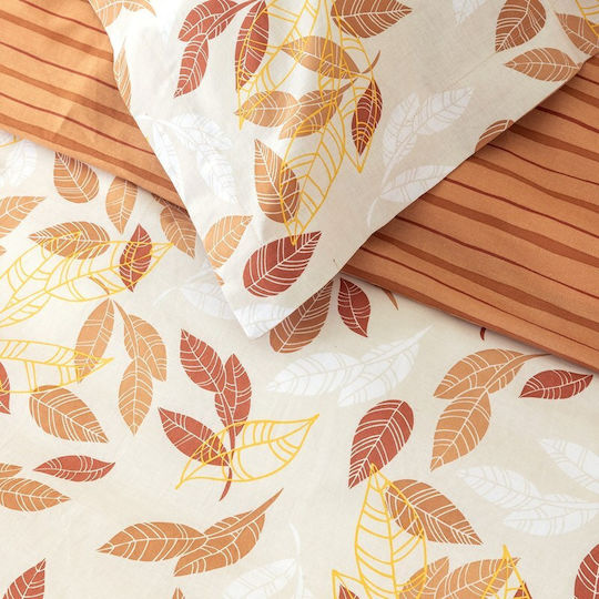 Nima Sepia Super-Double Set 4 Pieces 160x232+32 cm Fitted Terra Nima Sepia Super-Double Set 4 Pieces 160x232+32 cm Fitted Terra