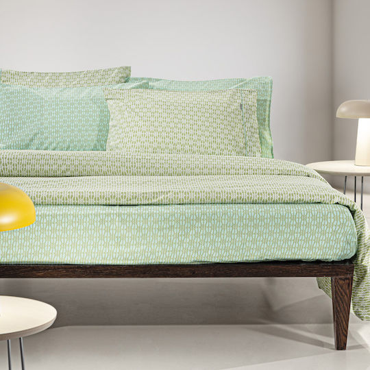 Guy Laroche Sandy Σετ Σεντόνια Υπέρδιπλα 240x265εκ. Sandy Aloe (4τμχ)