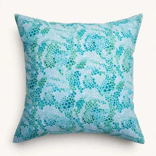 Μαξιλάρι Καναπέ Ocean Dots Blue-green 45x45εκ.