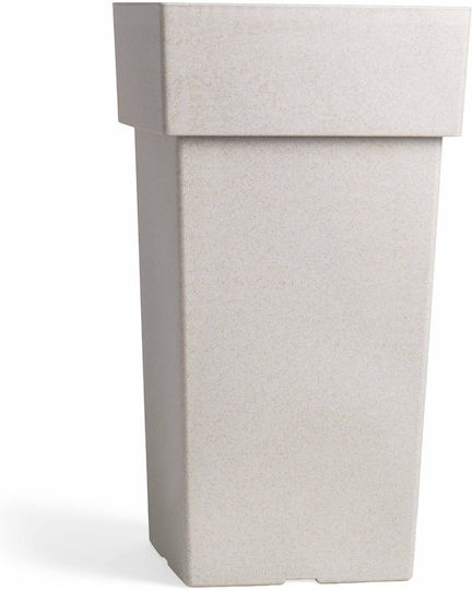 Flower Pot Tetp Linea Mosaic 46L-33x33x60cm-stone