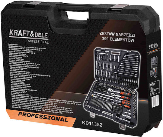 Kraft & Dele Tool Case with 300 Tools