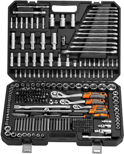 Kraft & Dele Tool Case with 300 Tools