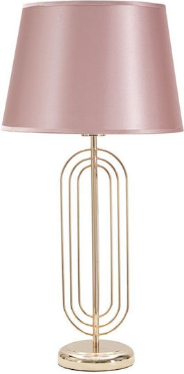 Mauro F Table Lamp with Gold Shade and Base