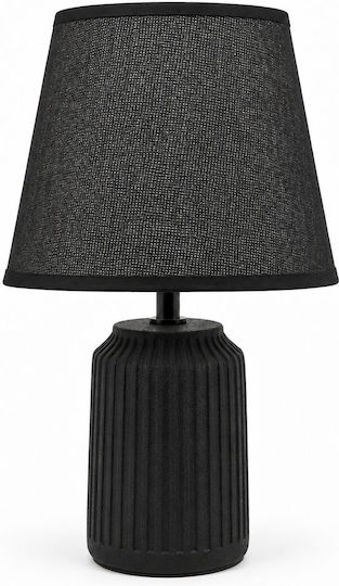 Ankor Ceramic Table Lamp with Black Shade
