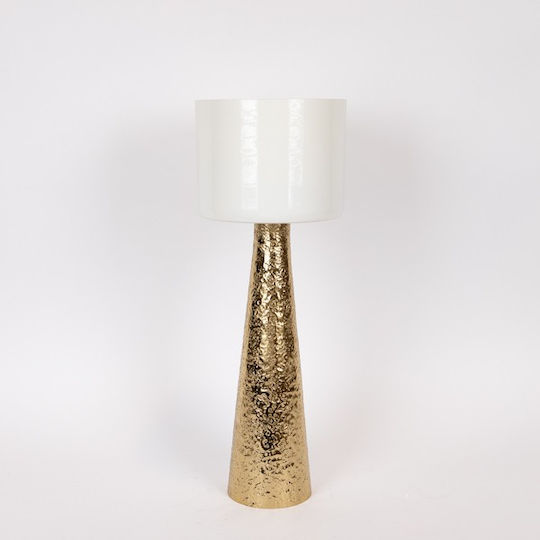 Eurolamp Metallic Gold Plant Pot 22x13x59cm