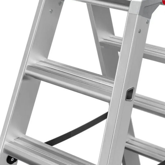 Hailo Leiter Aus Aluminium Mit 6 Stufen