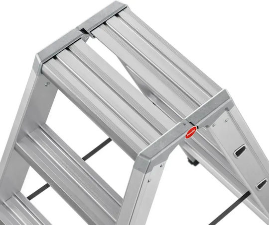 Hailo Leiter Aus Aluminium Mit 6 Stufen