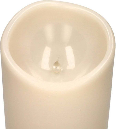 Lumineo Decorative LED Light Warm White Candle 12.5x12.5cm