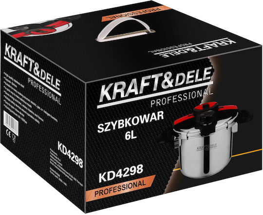 Kraft & Dele Χύτρα Ταχύτητας 6lt