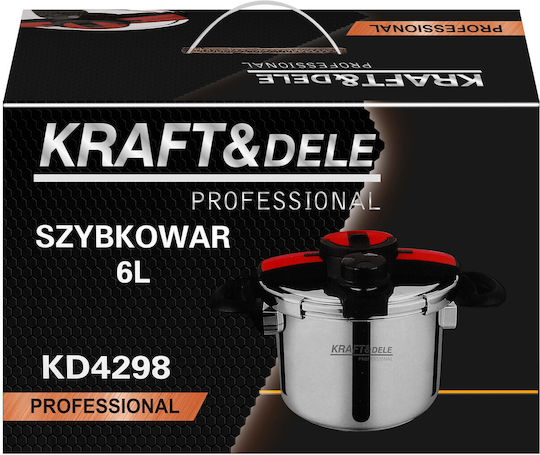 Kraft & Dele Χύτρα Ταχύτητας 6lt