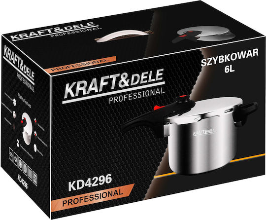 Kraft & Dele Schnellkochtopf 6 l