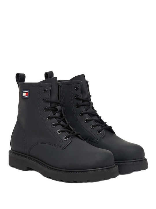 Tommy Hilfiger Μποτάκια Μαύρα