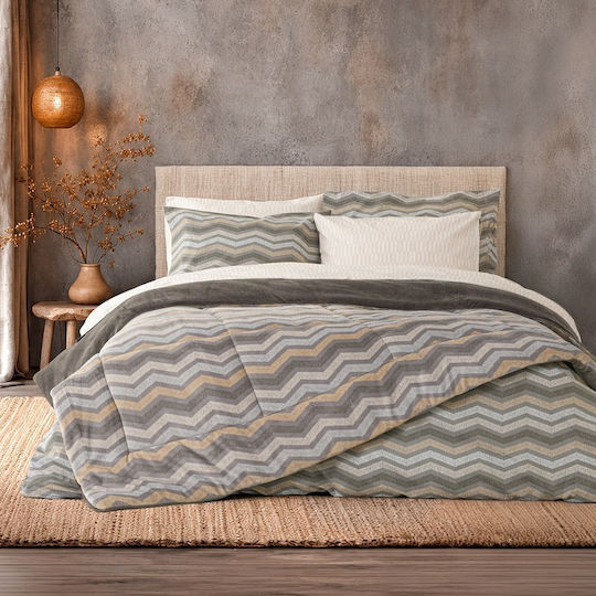 Nima Sherpa Comforter Set Semi-Double 180x240 cm Tempo Tempo
