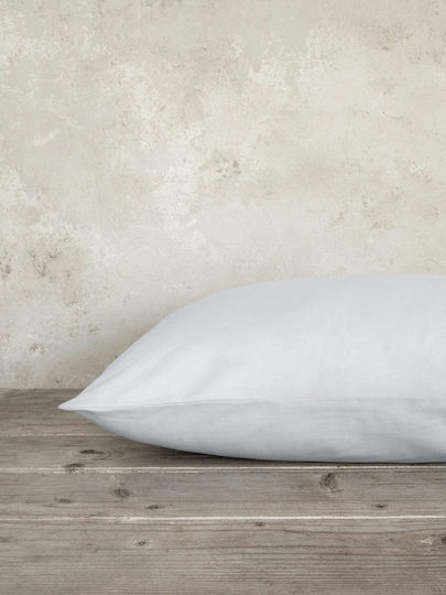 Nima Super-Double Fitted Sheet 160x200+32cm White