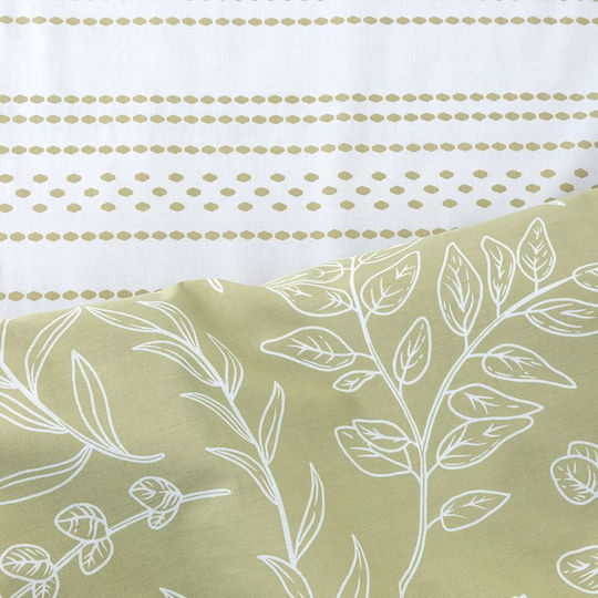 Nima Ivyra Set Super Double 220x240cm White-Olive Nima Ivyra Set Super Double 220x240cm White-Olive