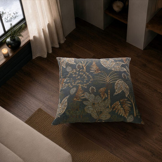 Teoran Decorative Pillowcase Marta Blue 65x65cm