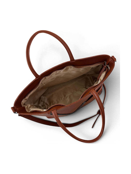 Γυναικεία Τσάντα Ώμου Maxi Tote Noir Ταμπά