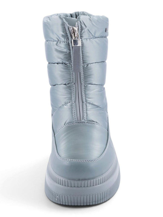 Damen-Stiefeletten Grau