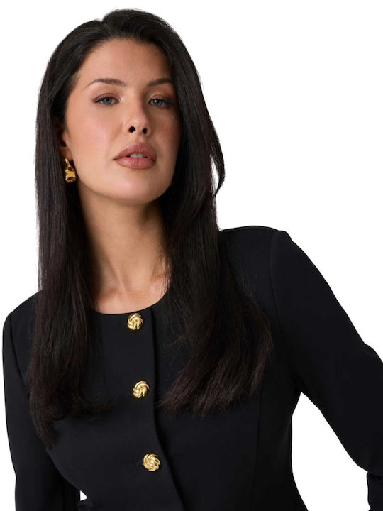 Guess Sophia Γυναικείο Σακάκι Black