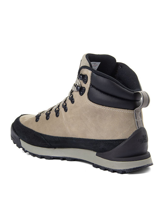 The North Face Back To Berkeley Iv Leather Men's Hiking Shoes Waterproof Grey