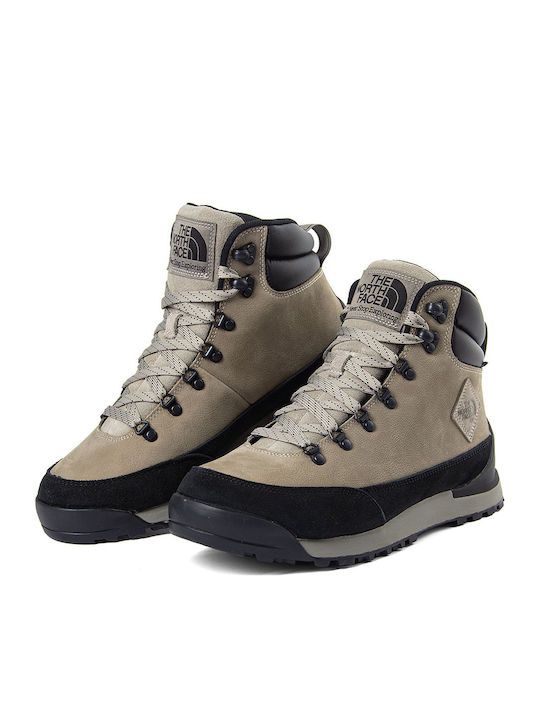 The North Face Back To Berkeley Iv Leather Men's Hiking Shoes Waterproof Grey